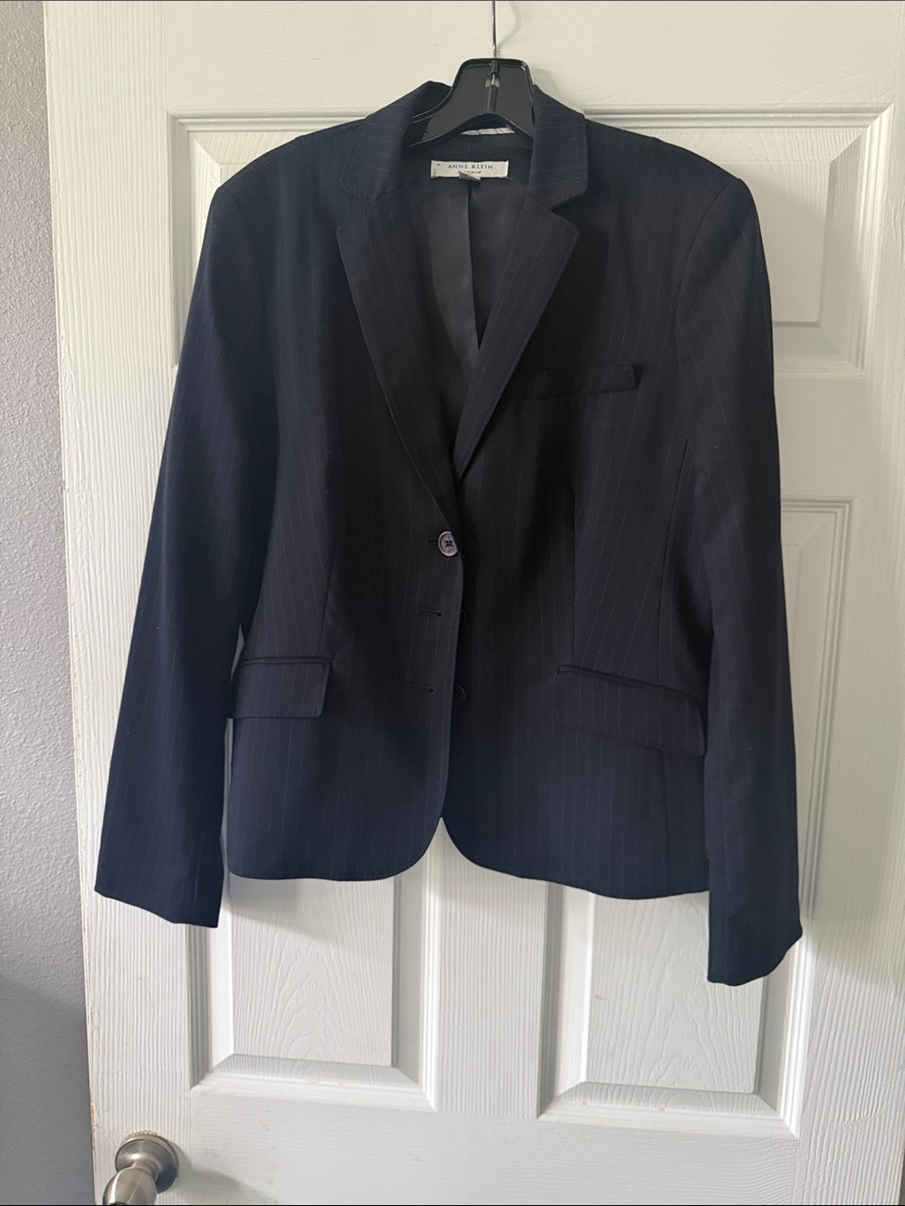 Anne Klein Pinstripe Women's Blazer